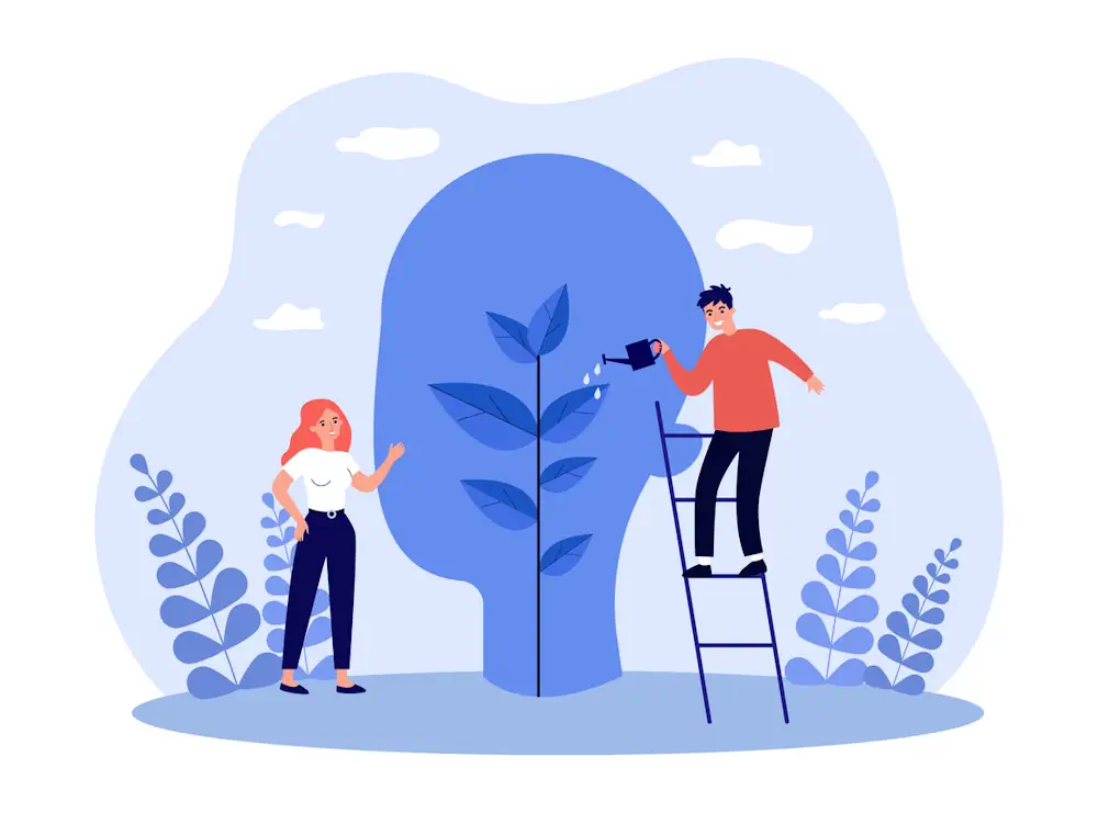 Formation résilience Annecy - arrosage d'un arbre